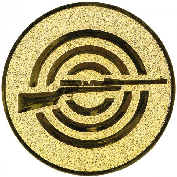 Emblemat strzelanie/karabinek 25/50 mm