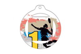 Medal badminton .34.MET001 - Victory Trofea