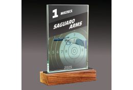 Statuetka szklana strzelnictwo WG51/81 - Victory Trofea