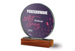Statuetka szklana muzyczna WG65/25 - Victory Trofea
