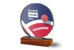 Statuetka szklana koszykówka WG65/29 - Victory Trofea