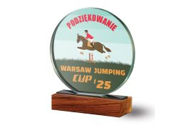 Statuetka szklana jeździectwa konnego WG65/07 - Victory Trofea