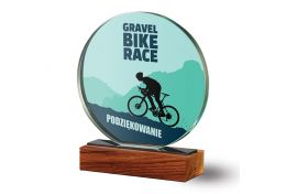 Statuetka szklana rowerwo-kolarska WG65/30 - Victory Trofea