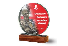 Statuetka szklana wojskowa WG65/56 - Victory Trofea