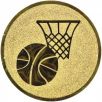 Emblemat koszykówka 25/50 mm