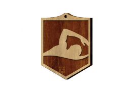 Medal Drewniany Pływanie WM005/15 - Victory Trofea