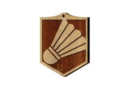 Medal Drewniany Badminton WM005/34 - Victory Trofea