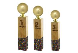 Statuetka drewniana Globus WTX/501 - Victory Trofea