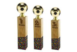 Statuetka drewniana Piłka Nożna WTX/01 - Victory Trofea