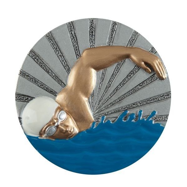 Emblemat pływanie 70 mm