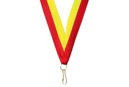 yellow-red neck-ribbon - Victory Trofea
