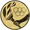 Emblemat znicz olimpijski 25/50 mm