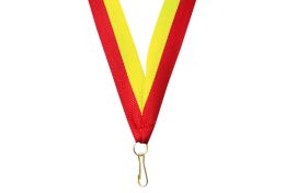 yellow-red neck-ribbon - Victory Trofea