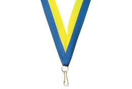 yellow-blue neck-ribbon - Victory Trofea