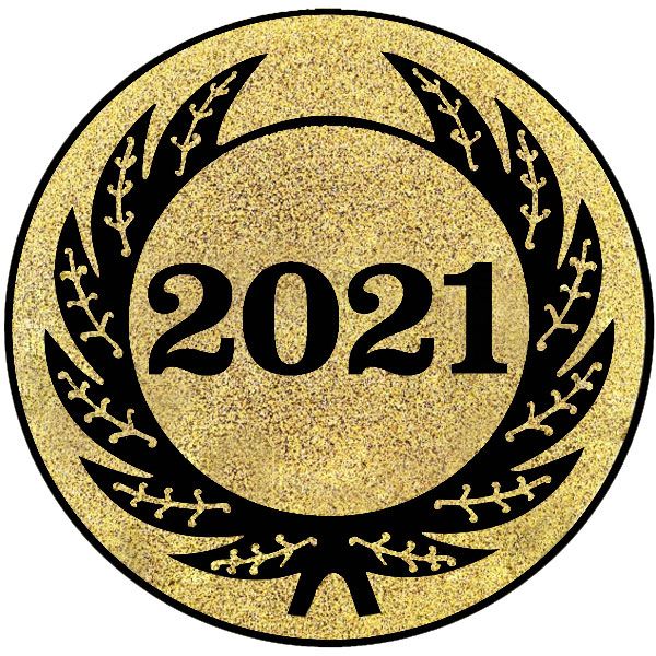 Emblemat rok 2021 25/50 mm